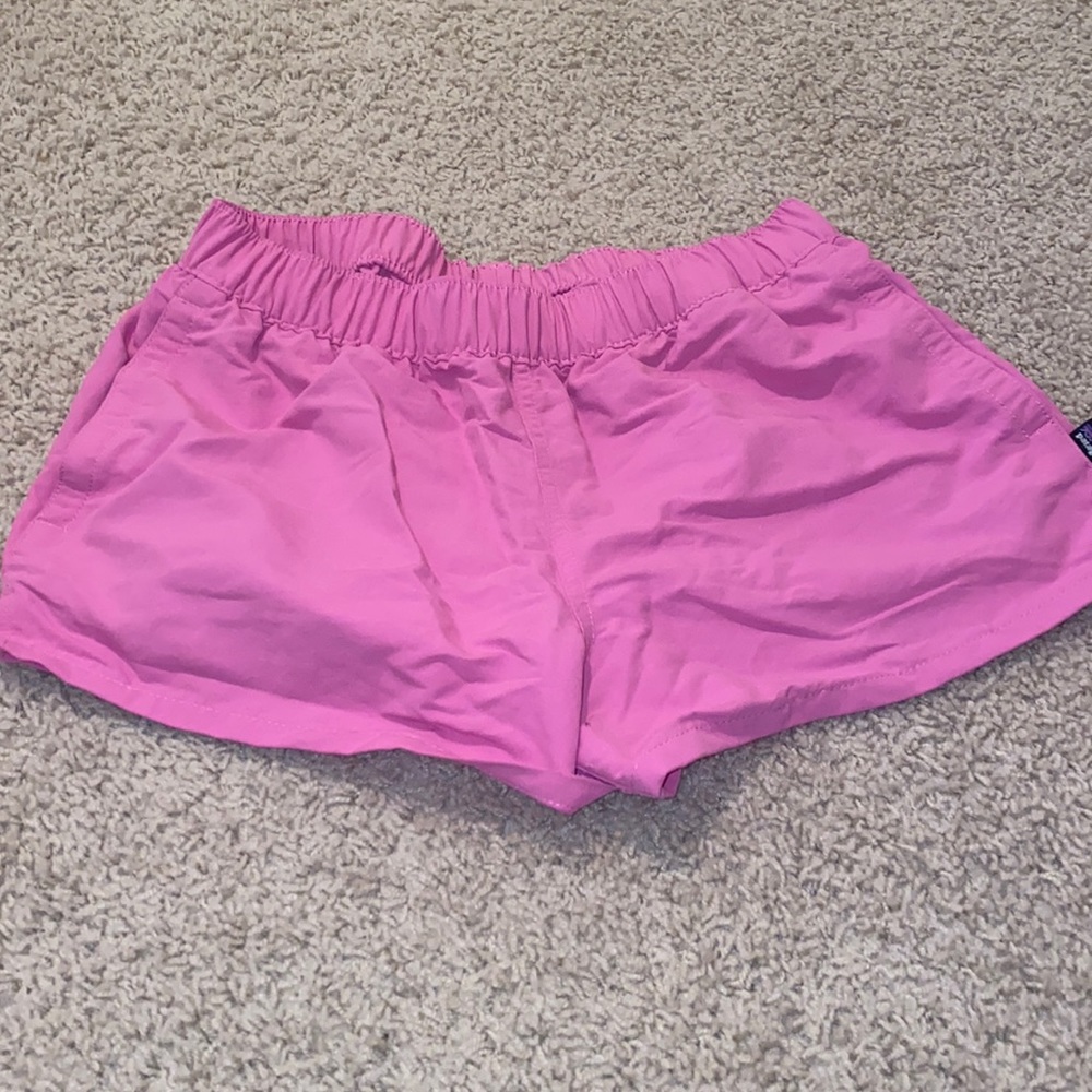 Pink Patagonia shorts